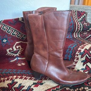 Pikolinos Mid Calf Leather Boot 37